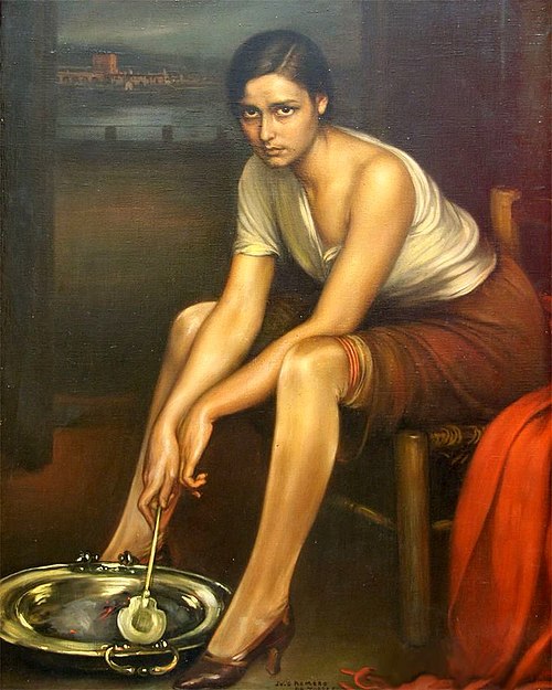 La chiquita piconera, 1930, Julio Romero de Torres