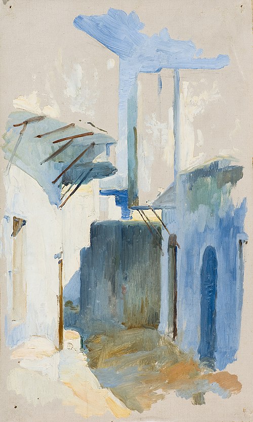 Street of Tangier, 1903, Julio Romero de Torres