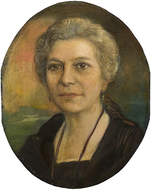 Portrait of Doña María Millanes, 1915, Julio Romero de Torres