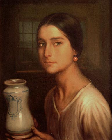 Nieves, 1927, Julio Romero de Torres