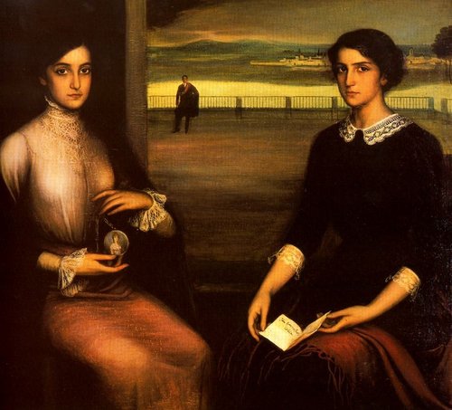 Ángeles y Fuensanta, 1909, Julio Romero de Torres