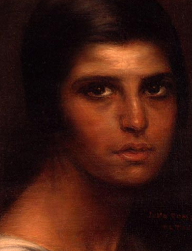 Rosarillo, 1904, Julio Romero de Torres