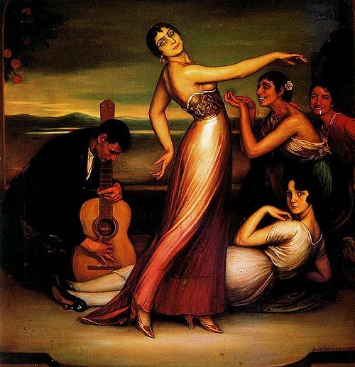 Alegrías, 1917, Julio Romero de Torres