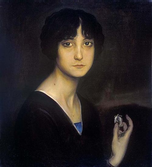 Portrait of Amalia Romero de Torres, 1917, Julio Romero de Torres