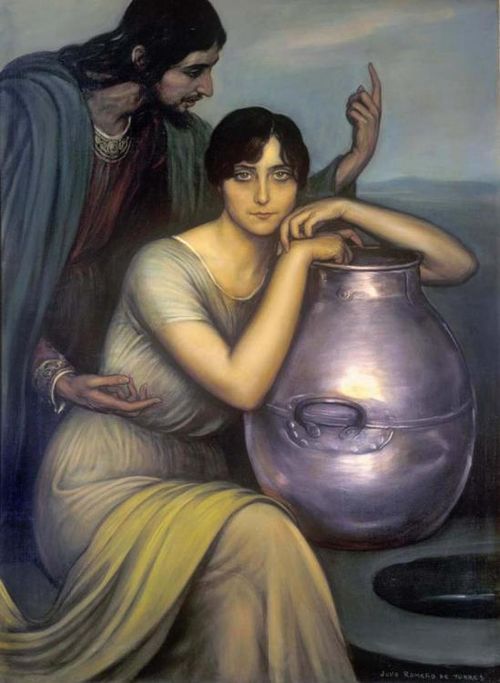 Samaritan woman, 1920, Julio Romero de Torres