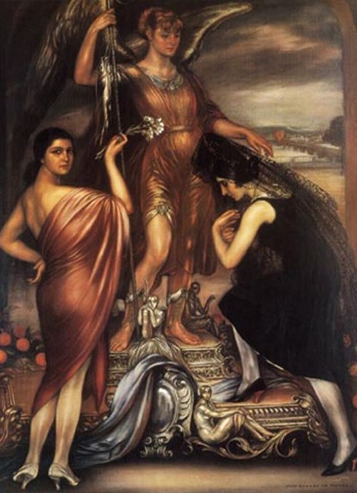 Archangel Saint Raphael, 1925, Julio Romero de Torres