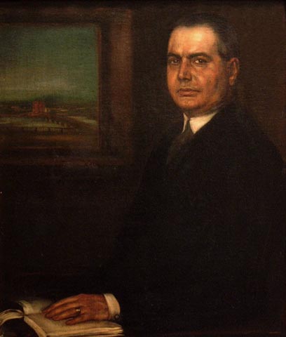 Escritor Cristóbal de Castro, 1926, Julio Romero de Torres