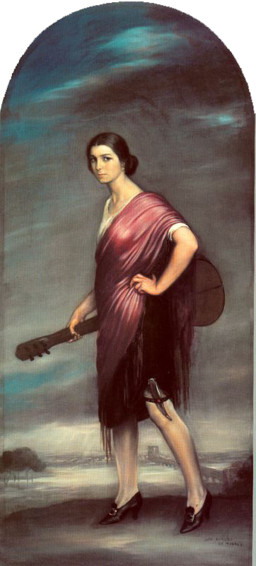 La copla, 1927, Julio Romero de Torres