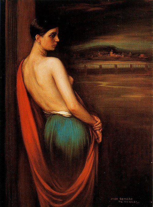 On the River Bank, 1928, Julio Romero de Torres