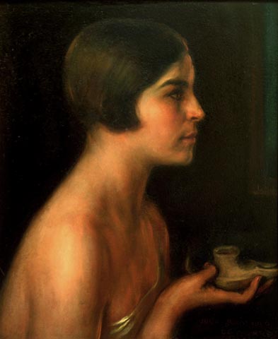 La niña del candil, 1928, Julio Romero de Torres