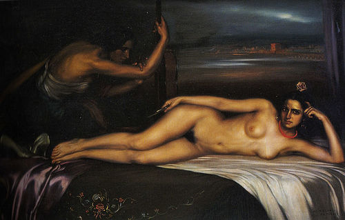 La nieta de Trini, 1929, Julio Romero de Torres