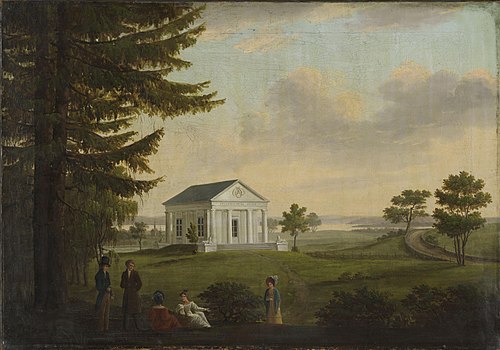 Temple of Thankfullness at Ullevål, 1810, Carl Frederik Vogt