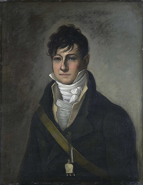 Portrait of Otto Collett, 1800, Carl Frederik Vogt