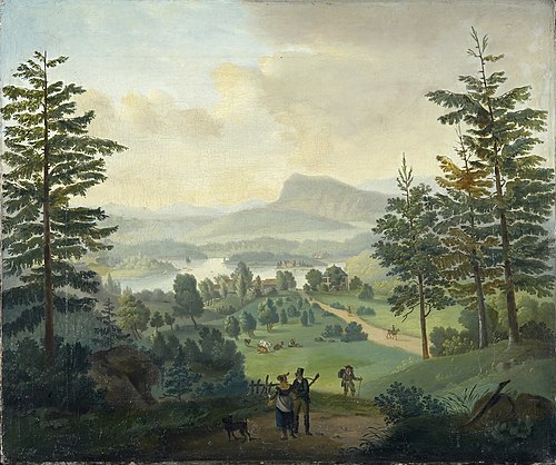 Høvik gård, 1825, Carl Frederik Vogt