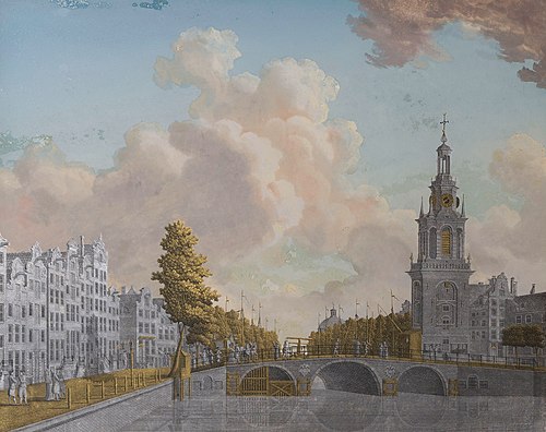 The Jan Roodenpoortstoren, Amsterdam, 1792, Jonas Zeuner