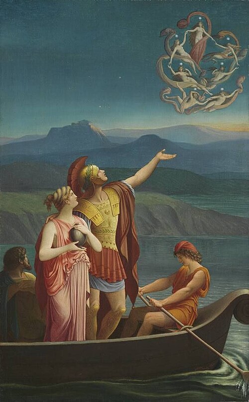 Die Rückkehr des Kallias und der Arete, 1881, Julius Naue