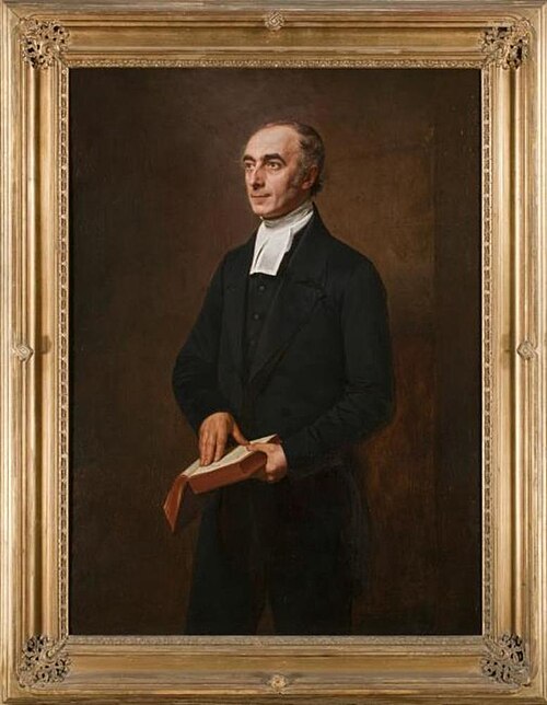 Portrait of Hermann Friedrich Kohlbrugge (1803-1875), 1853, Julius Roeting