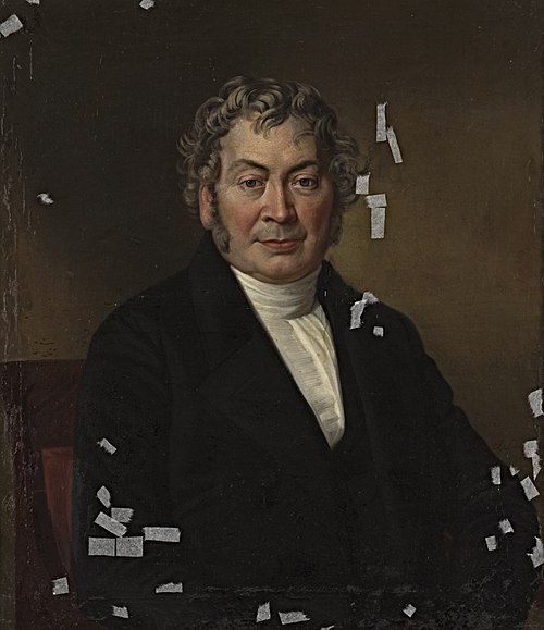 Männerportrait, 1844, Julius Schoppe