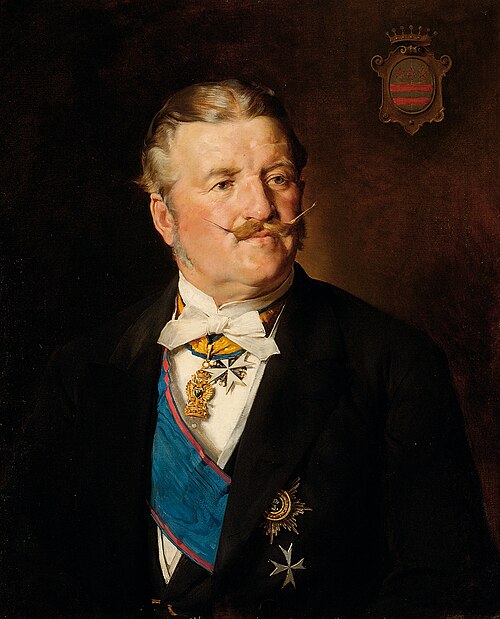 Maximilian Baron von Washington, 1883, Julius Victor Berger