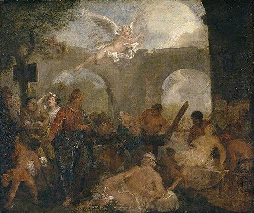 The Pool of Bethesda, 1734, William Hogarth