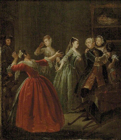 The Theft of the Watch, 1730, William Hogarth