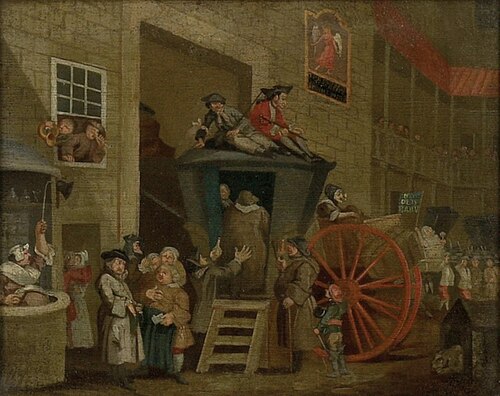 The Stage Coach or The Country Inn Yard, , William Hogarth