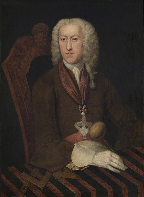Colonel John Pitt (1698–1744), ADC, , William Hogarth