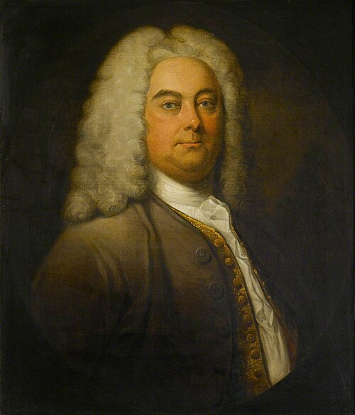 George Frideric Handel (1685–1759), 1750, William Hogarth