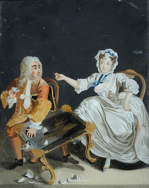 The Harlot's Progress (plate 2), , William Hogarth