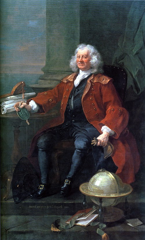 Portrait du Capitaine Thomas Coram, 1740, William Hogarth