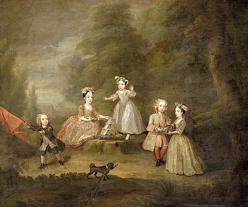 A House of Cards, 1730, William Hogarth