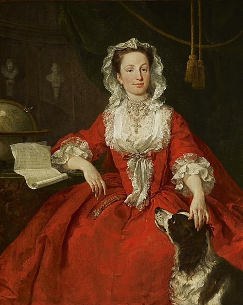Miss Mary Edwards, 1742, William Hogarth