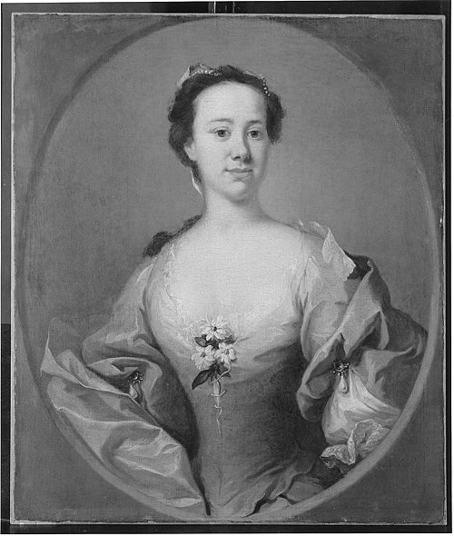 Portrait de femme, , William Hogarth