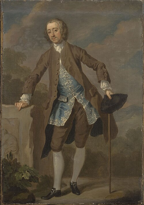 Portrait of Gustavus Hamilton, 2nd Viscount Boyne, 1740, William Hogarth