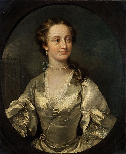 Portrait de jeune femme, 1750, William Hogarth