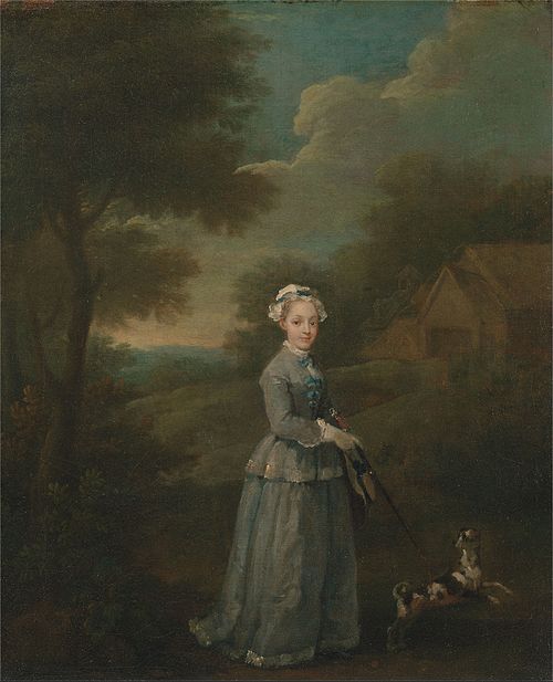 Miss Wood, 1730, William Hogarth