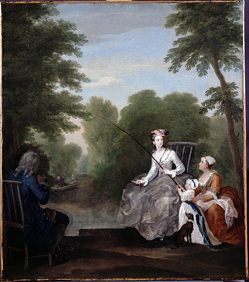 A Fishing Party, 1730, William Hogarth