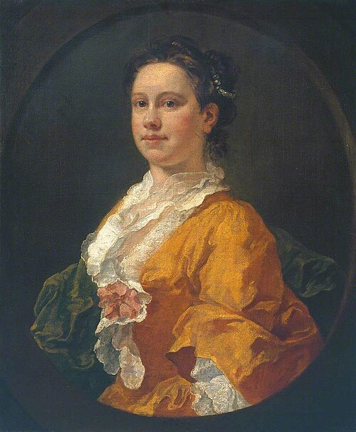 Mrs Salter, 1741, William Hogarth
