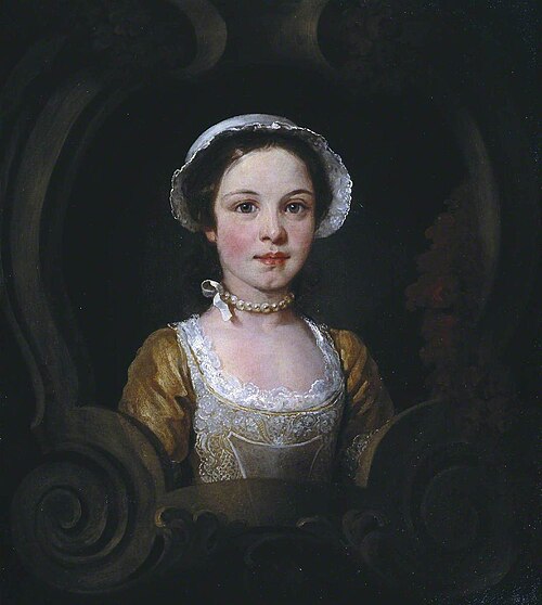 Portrait of Hannah, Daughter of John Ranby Snr, 1749, William Hogarth