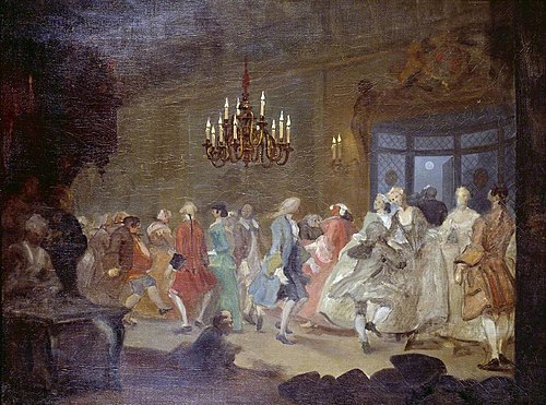 The Dance (The Happy Marriage ?VI: The Country Dance), 1745, William Hogarth