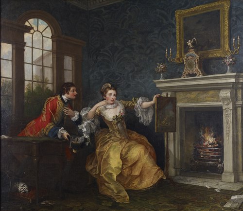 Le Dernier Enjeu de la dame, 1759, William Hogarth