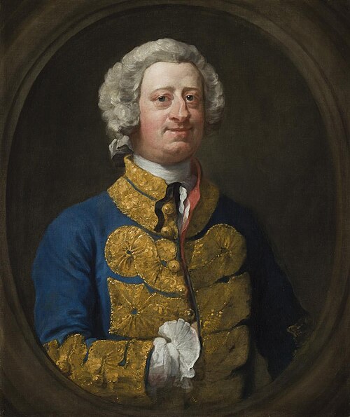 Portrait of William James, 1744, William Hogarth