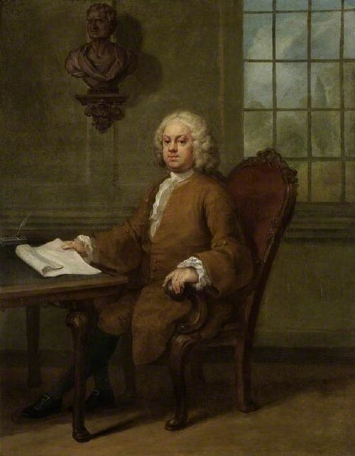 Dr Benjamin Hoadly, 1738, William Hogarth