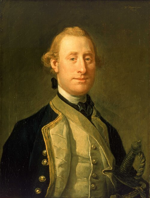 Captain Sir Alexander Schomberg, 1720-1804, 1763, William Hogarth