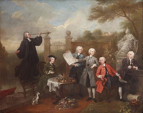 The Hervey Conversation Piece, 1739, William Hogarth
