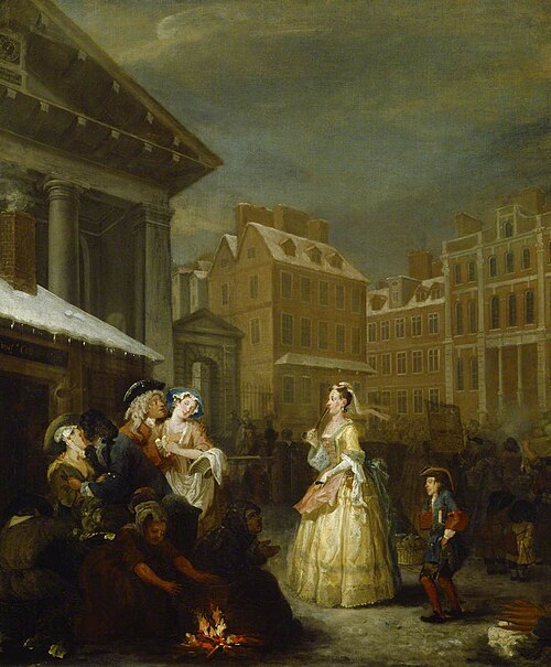 The Four Times of Day: Morning, 1736, William Hogarth