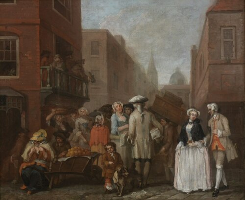 The Ballad Singer, , William Hogarth