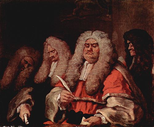 The Bench, 1758, William Hogarth