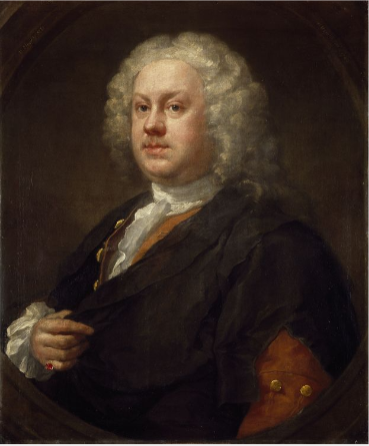 Portrait of Benjamin Hoadly (1706-1757) Doctor and Playwright, 1740, William Hogarth