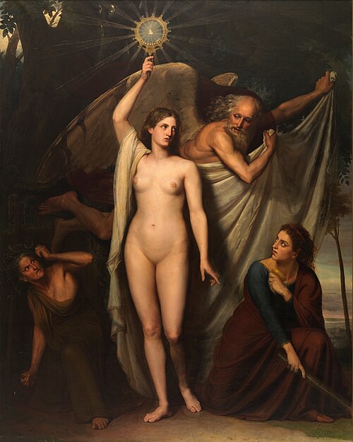 El tiempo descubre la verdad, 1871, Juan Antonio Vera Calvo